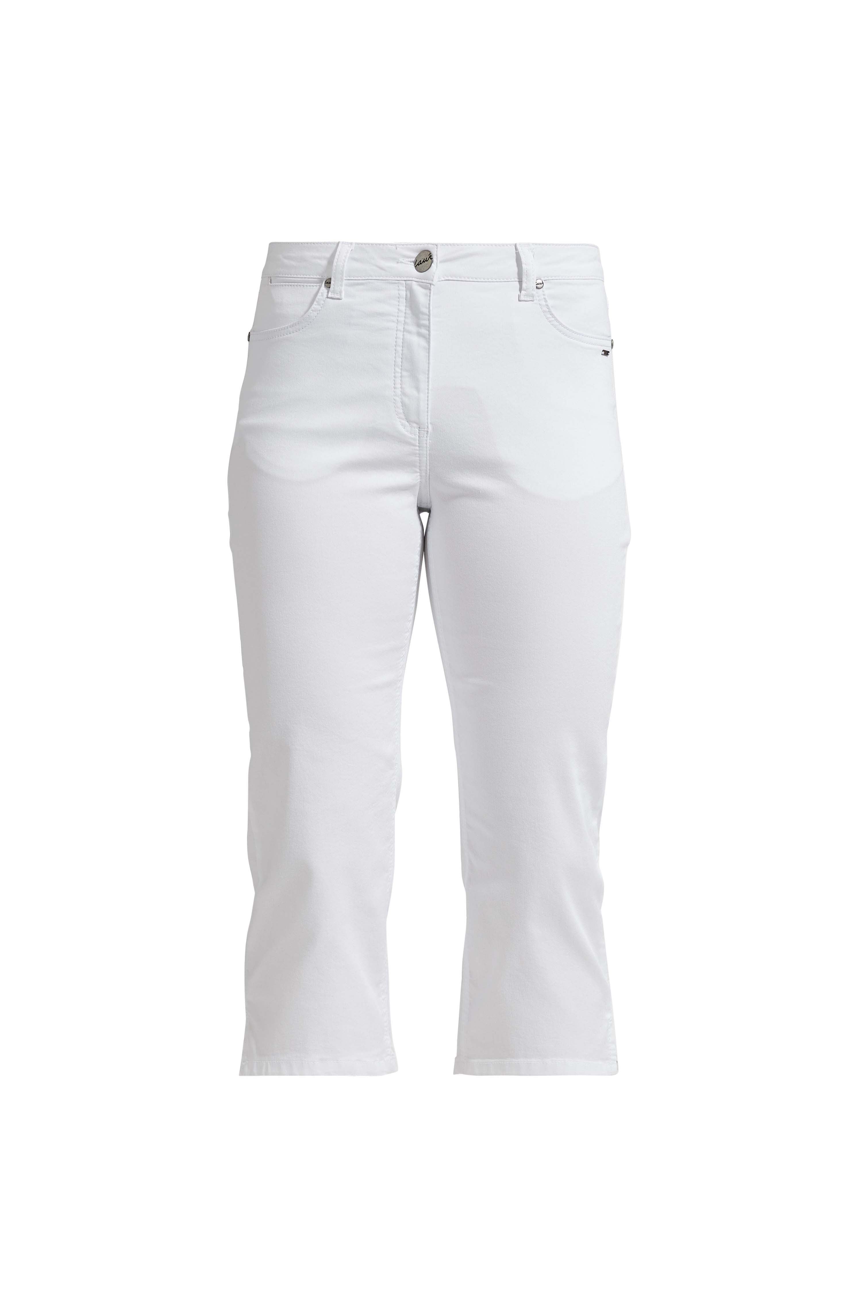 LAURIE  Charlotte Regular Capri Bukser Trousers REGULAR 10100 White
