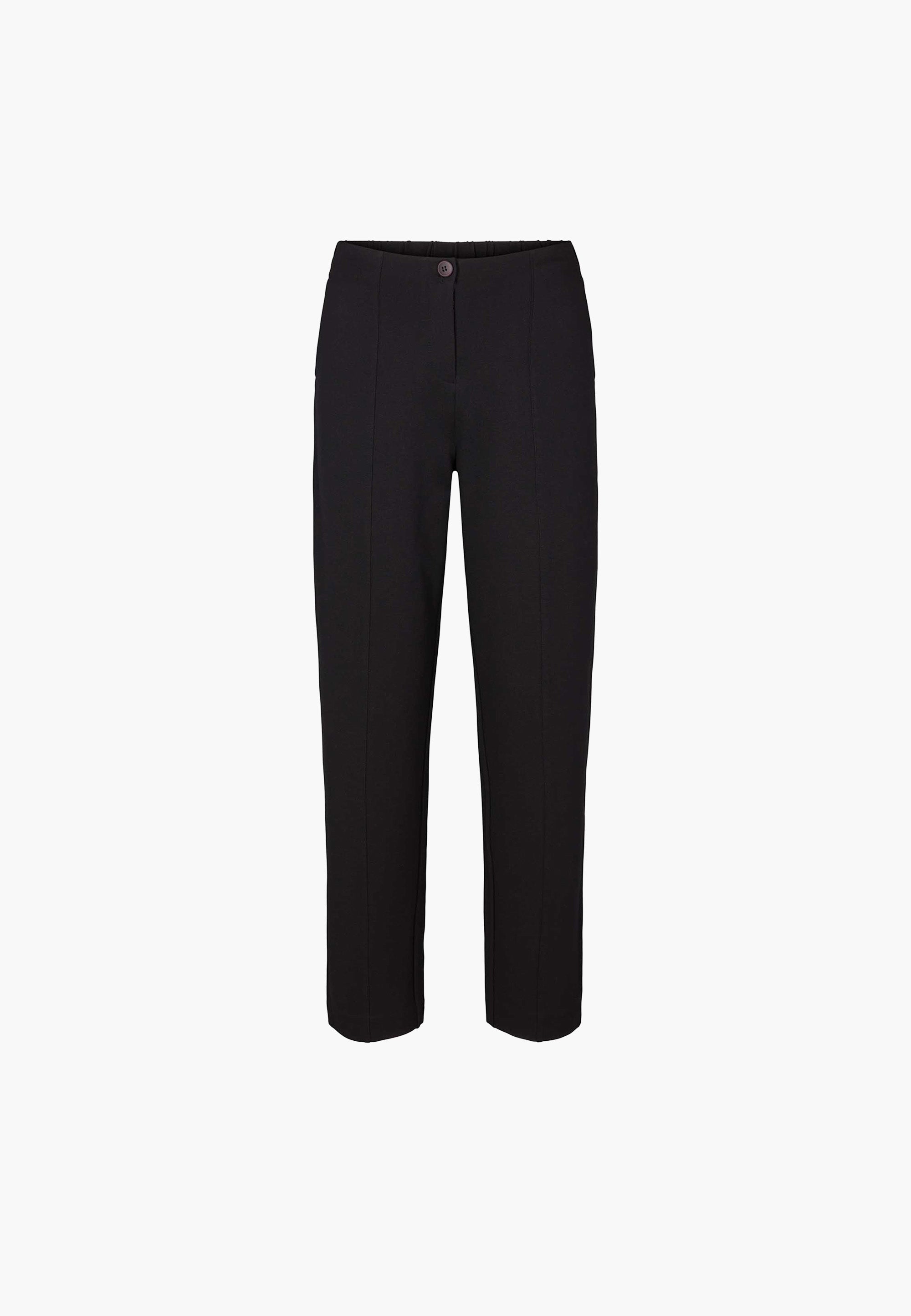 LAURIE  Diana Relaxed - Medium Length Trousers RELAXED 99147 Black