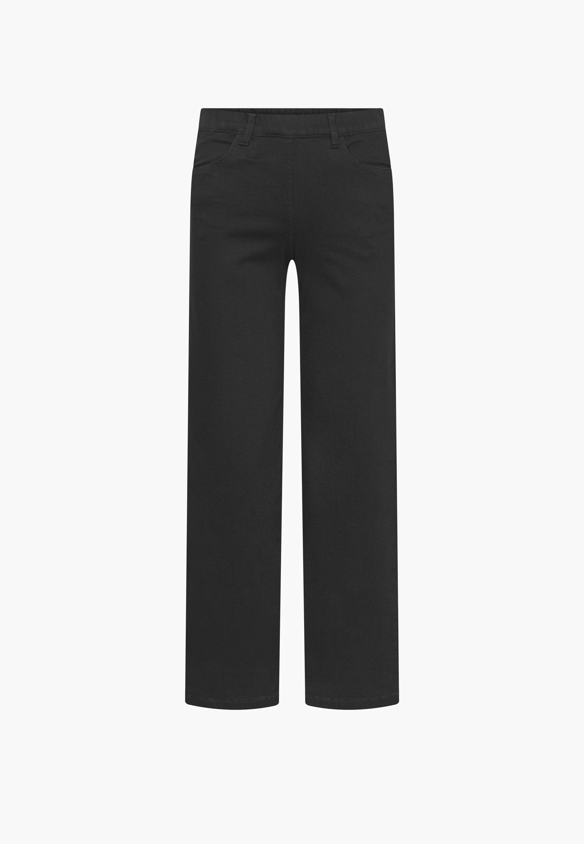 LAURIE Donna Loose - Short Length Trousers LOOSE 99900 Black Denim