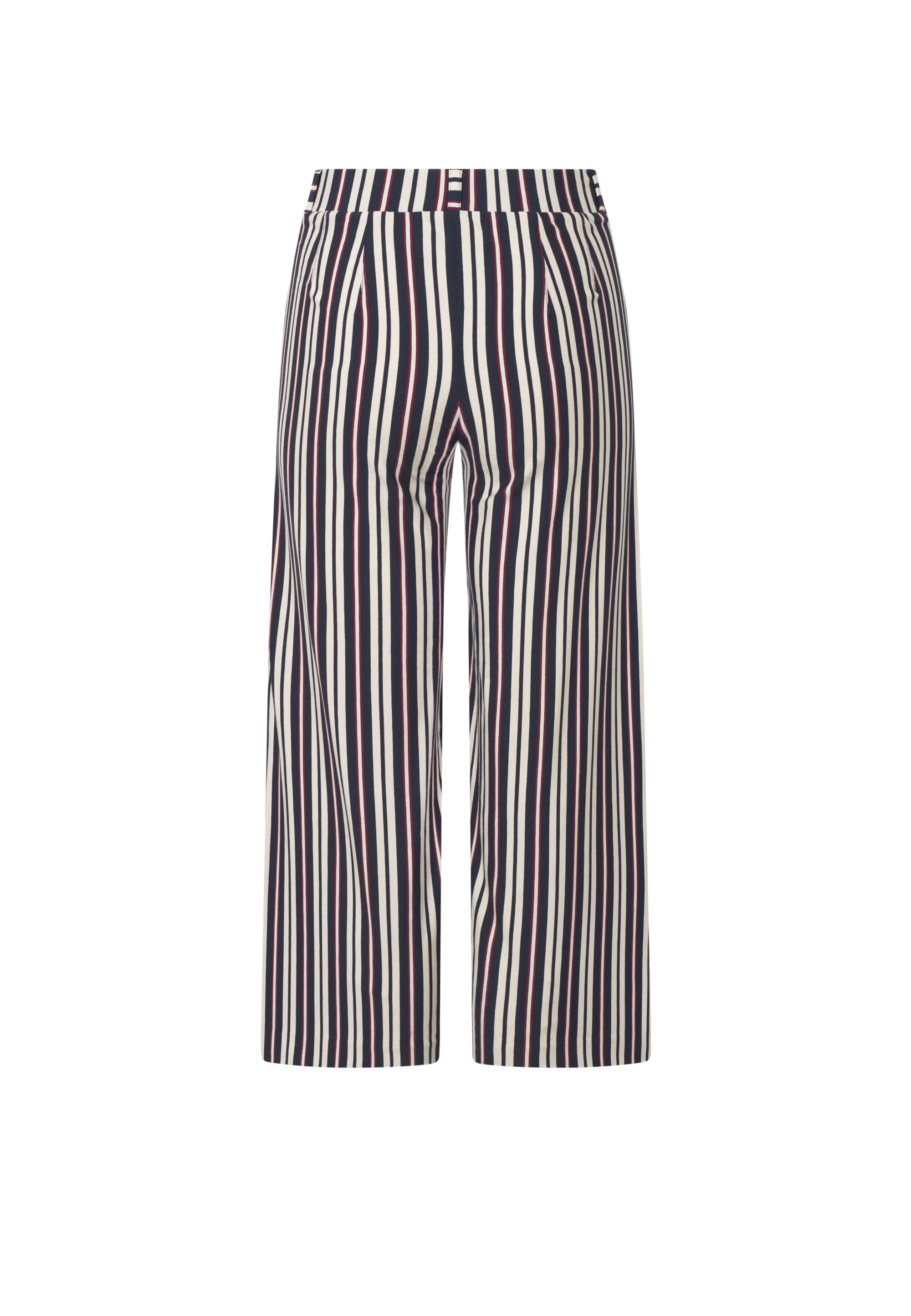 LAURIE Donna Loose Crop Trousers LOOSE 49139 Nautical Stripe