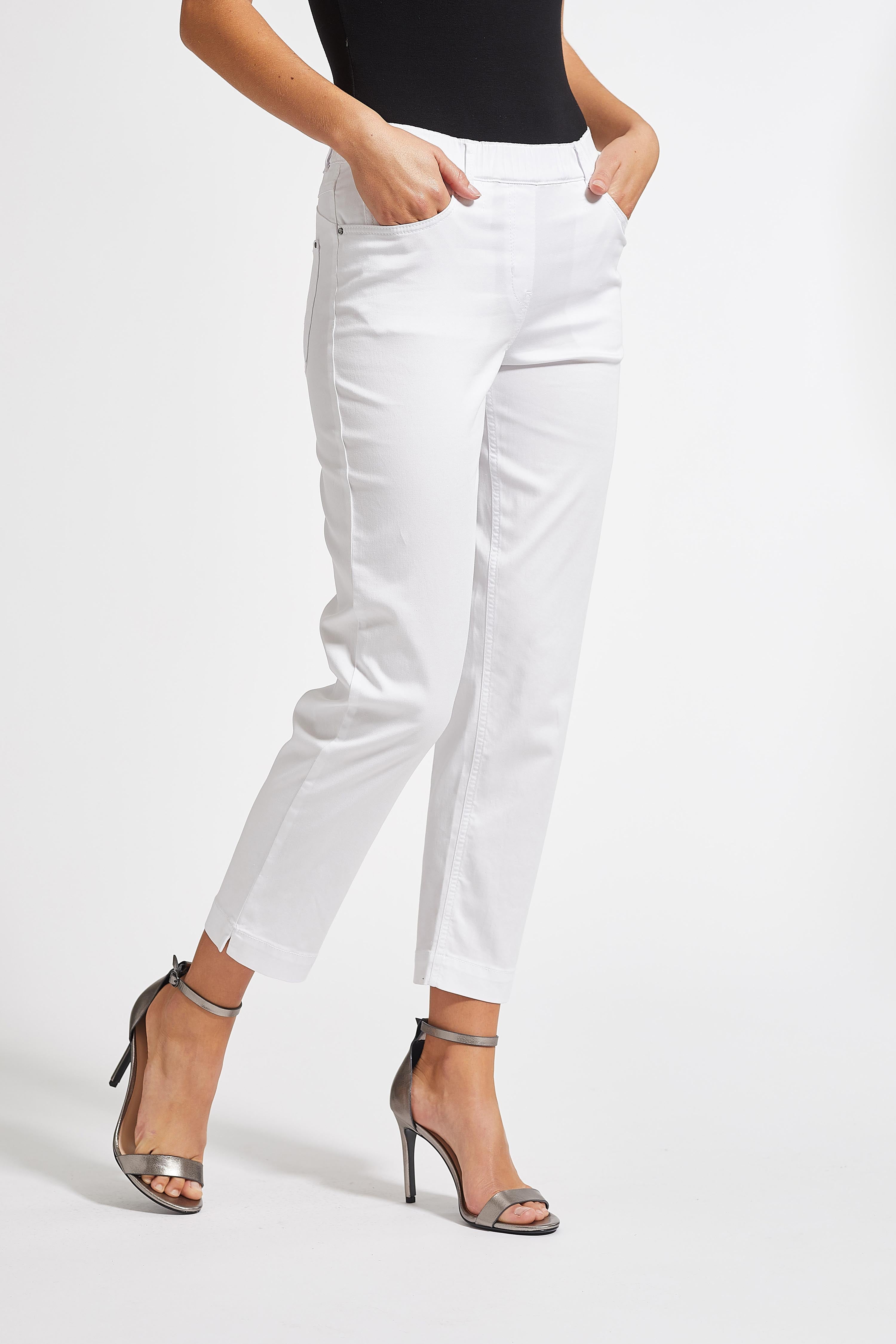 LAURIE  Hannah Regular Crop Regular 10122 White