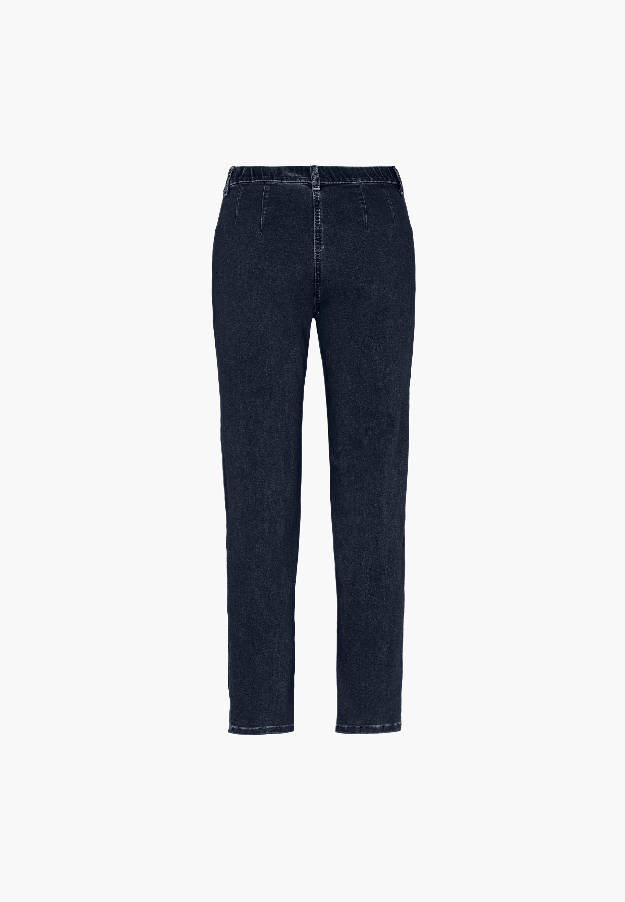 LAURIE  Kelly Regular - Medium Length Trousers REGULAR 49501 Dark Blue Denim