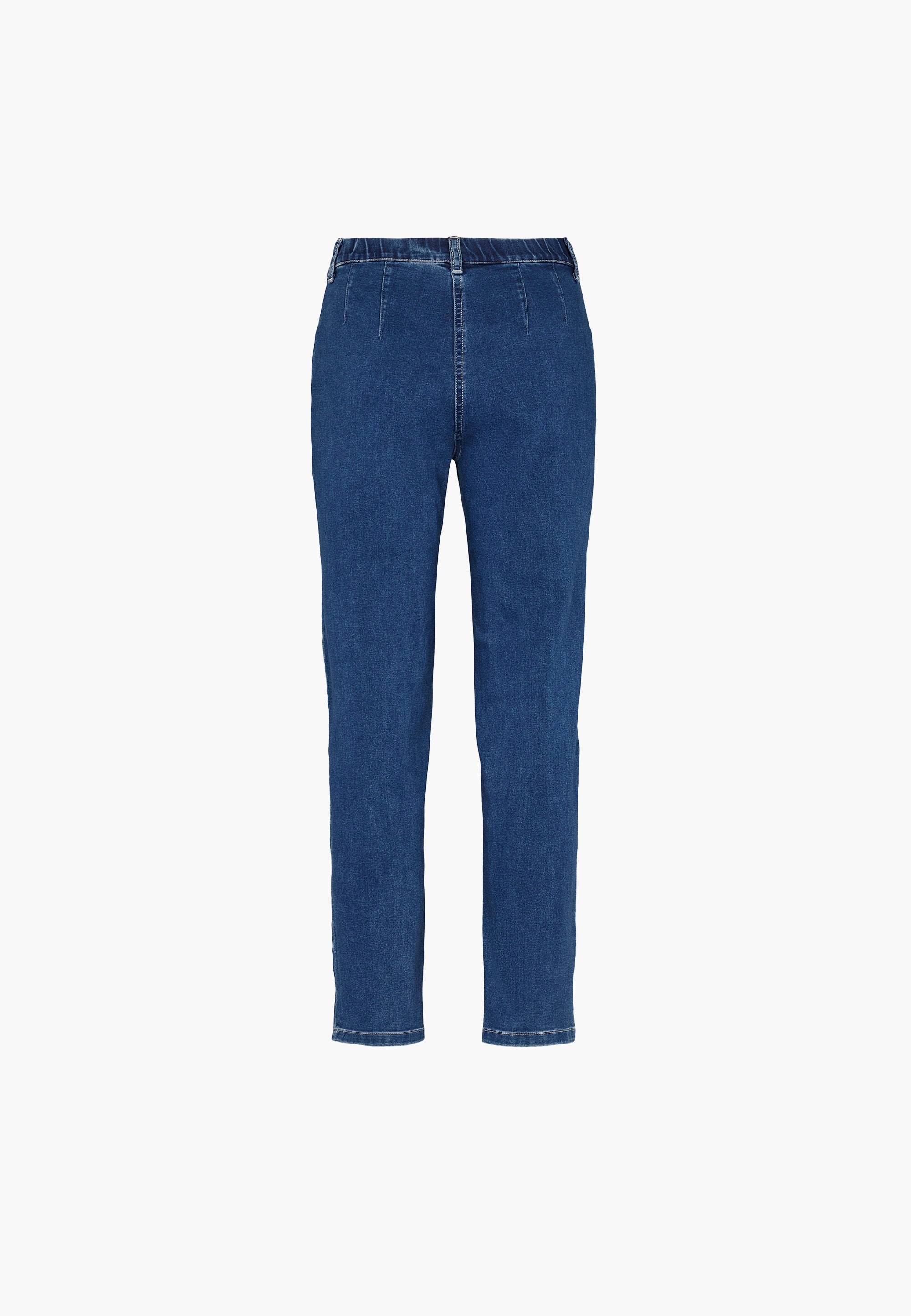 LAURIE  Kelly Regular - Medium Length Trousers REGULAR 49401 Blue Denim