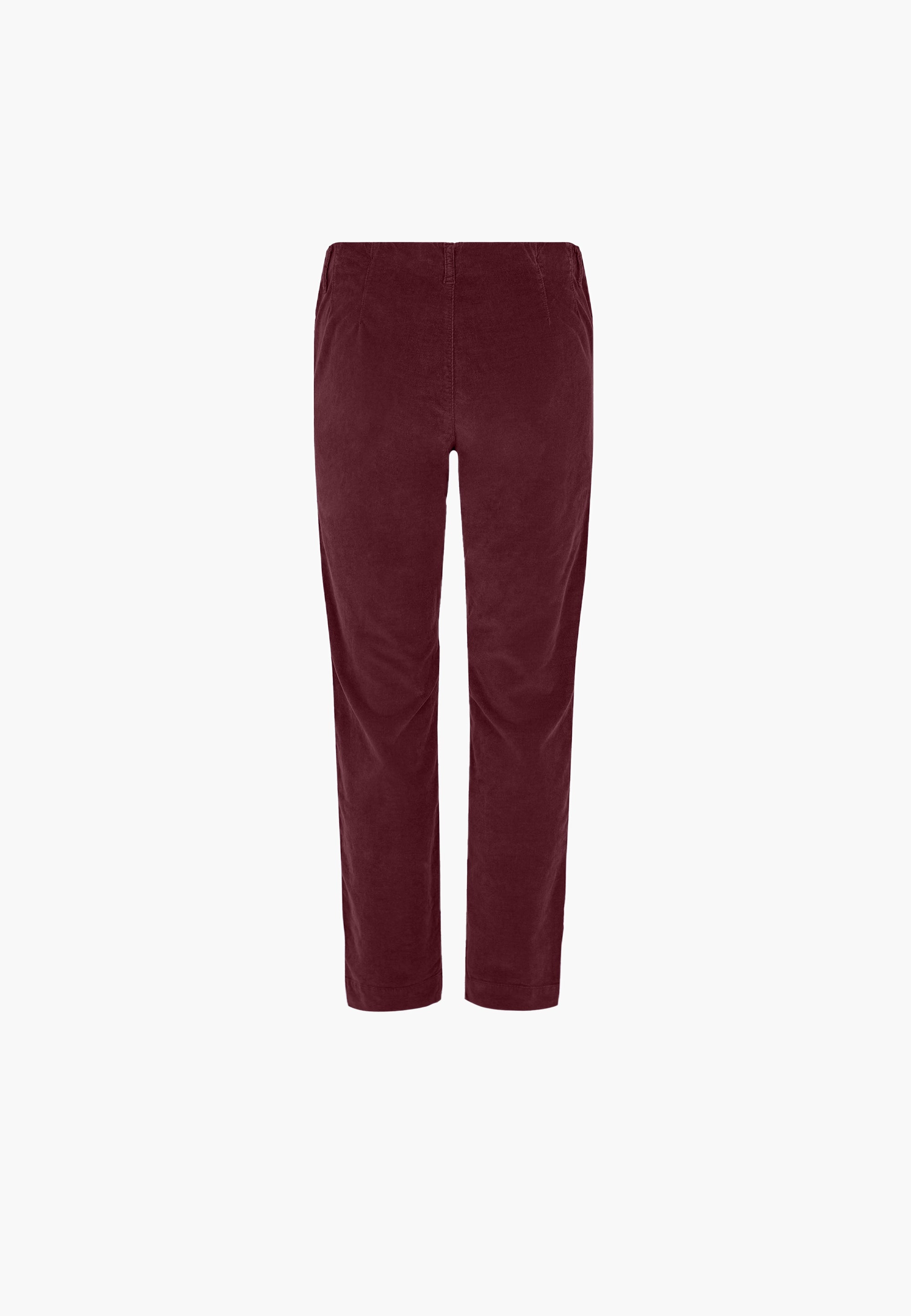 LAURIE  Kelly Regular Fløyel - Short Length Trousers REGULAR 66000 Zinfandel