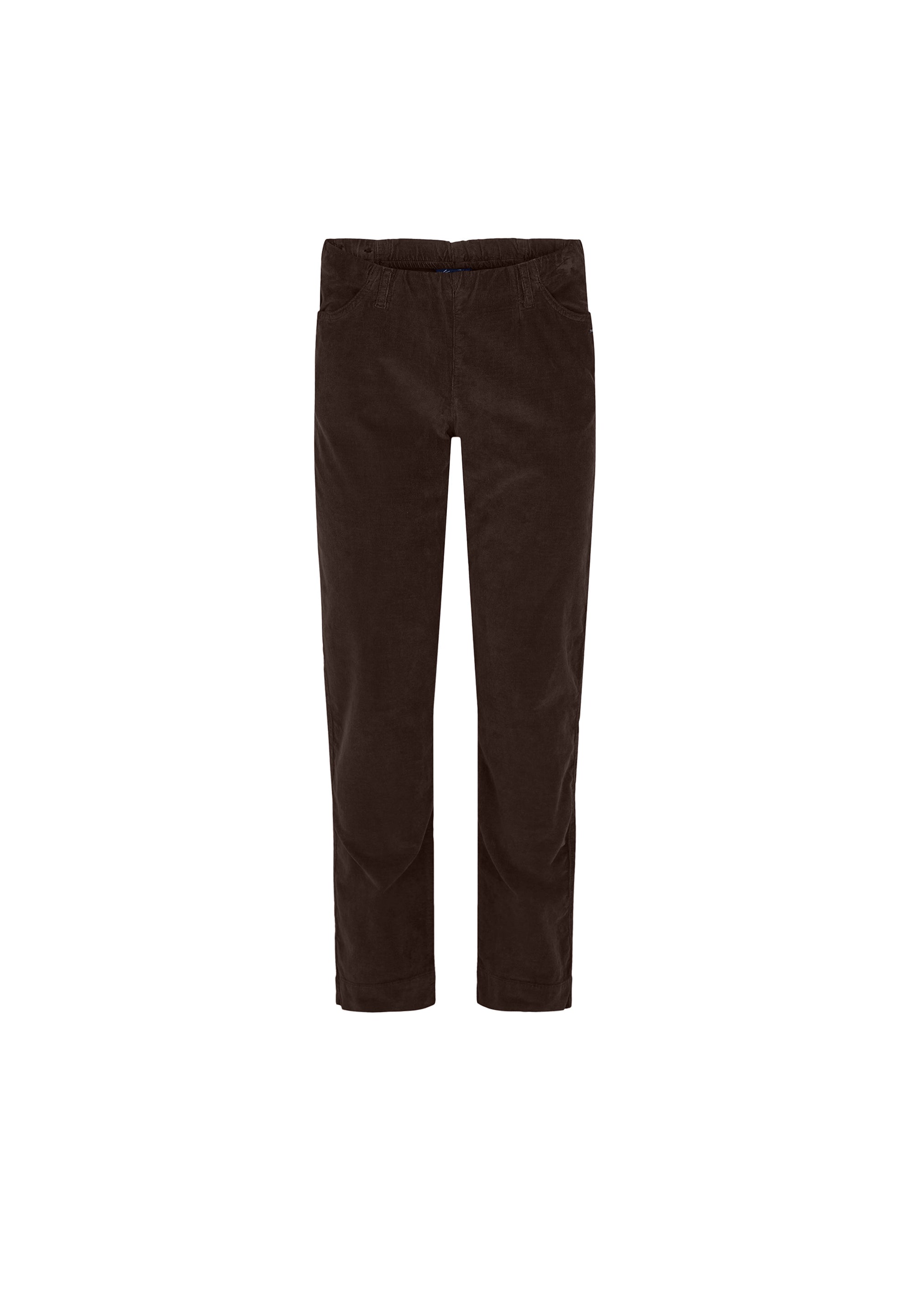LAURIE  Kelly Regular Fløyel - Short Length Trousers REGULAR 88000 Brown