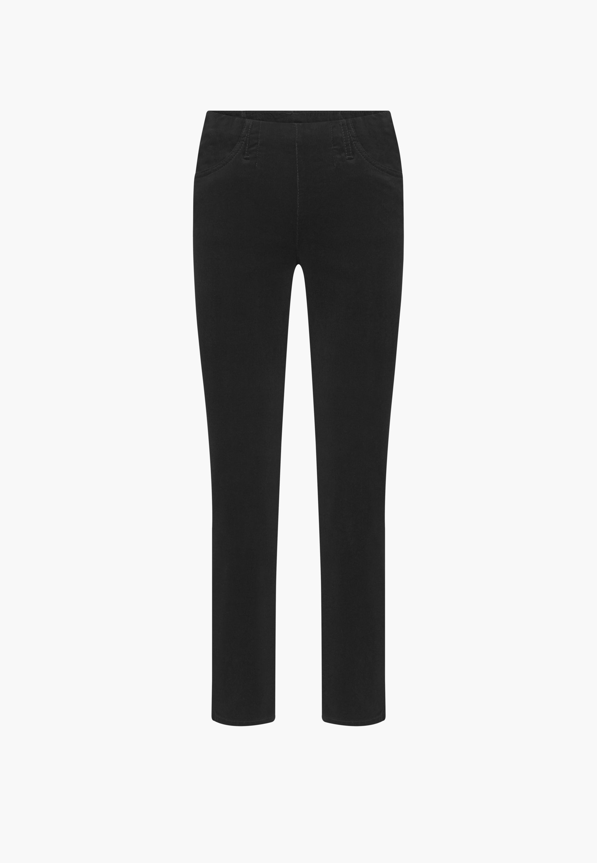 LAURIE  Kelly Regular Fløyel - Short Length Trousers REGULAR 99000 Black