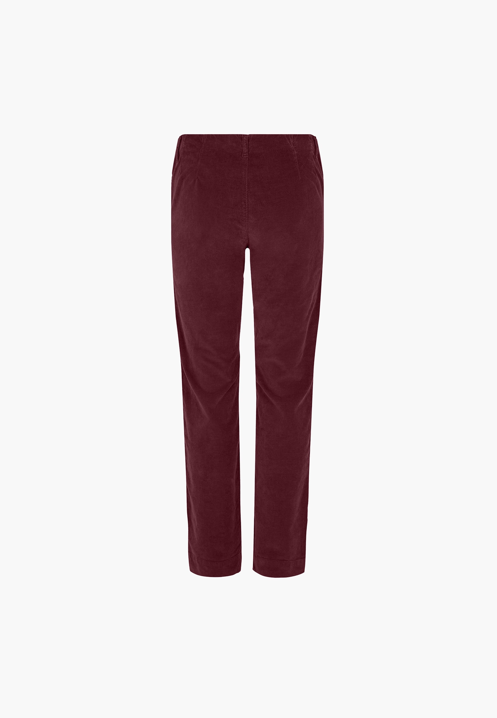 LAURIE  Kelly Regular fløyel - Medium Length Trousers REGULAR 66000 Zinfandel