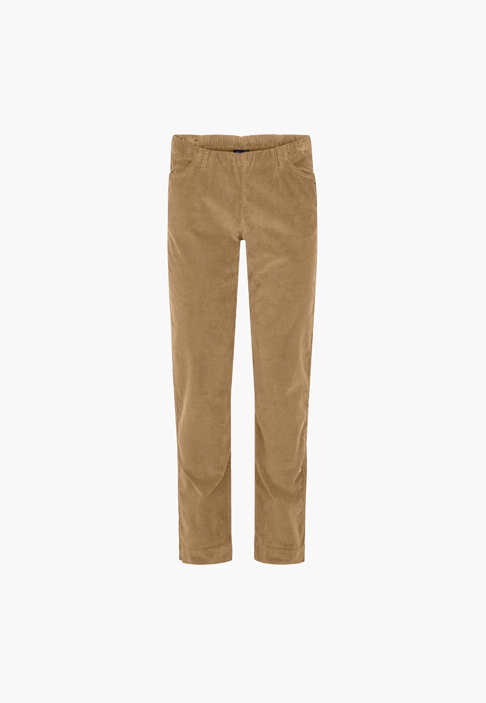 LAURIE  Kelly Regular fløyel - Medium Length Trousers REGULAR 80100 Peanut