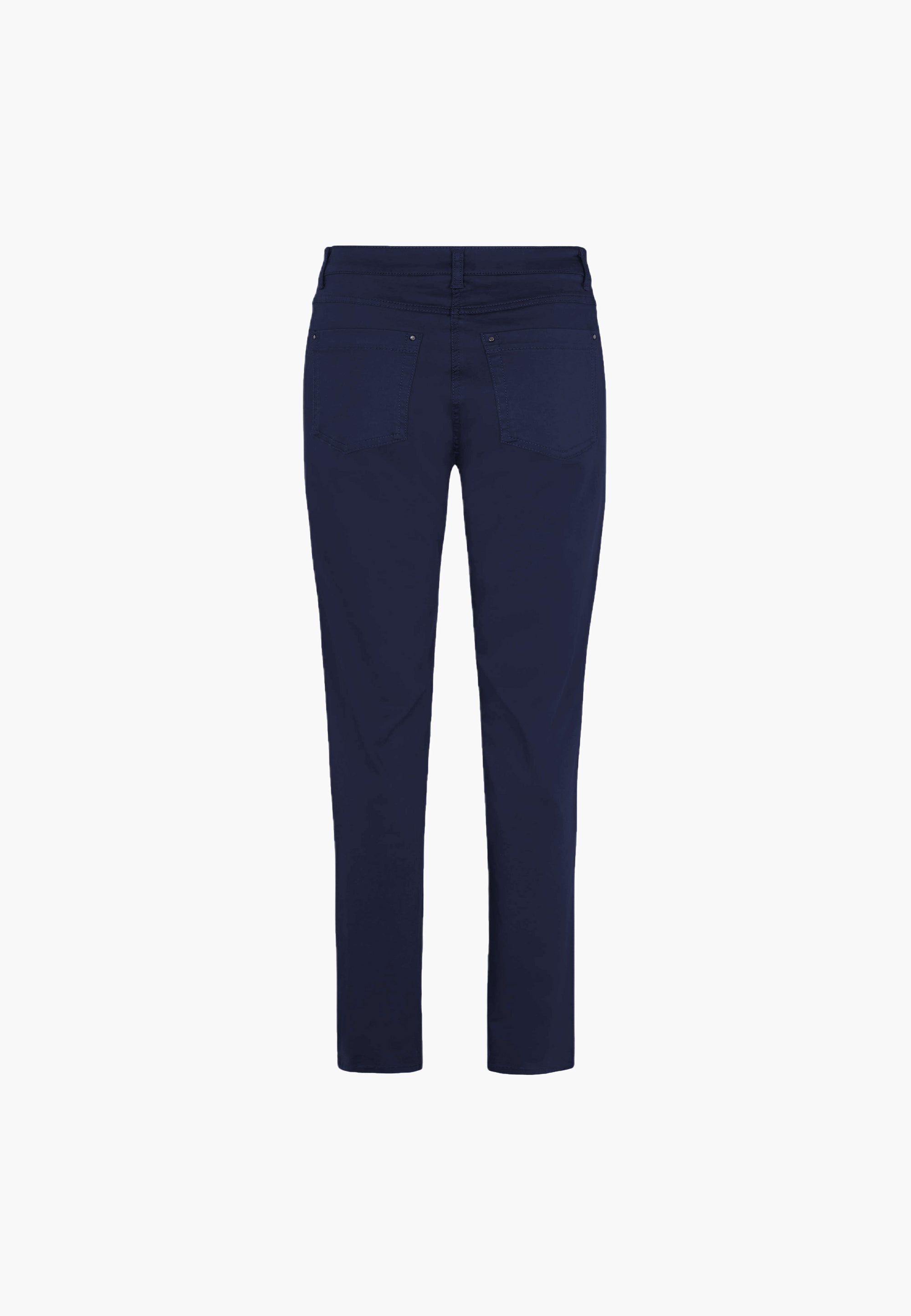 LAURIE  Laura Slim - Medium Length Trousers SLIM 49000 Navy