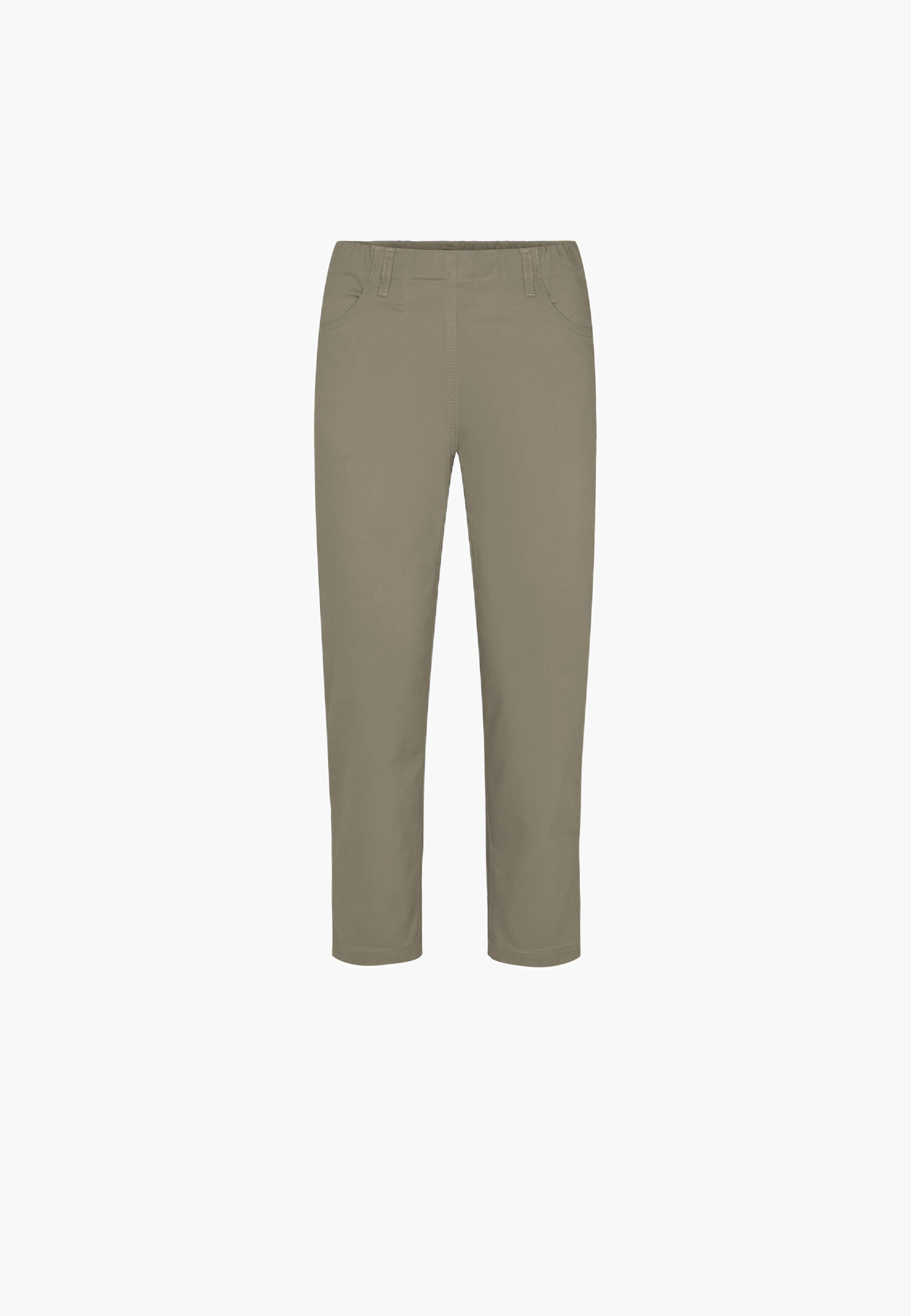 LAURIE Patricia Pure Regular Crop Trousers REGULAR 27000 Dark Sand