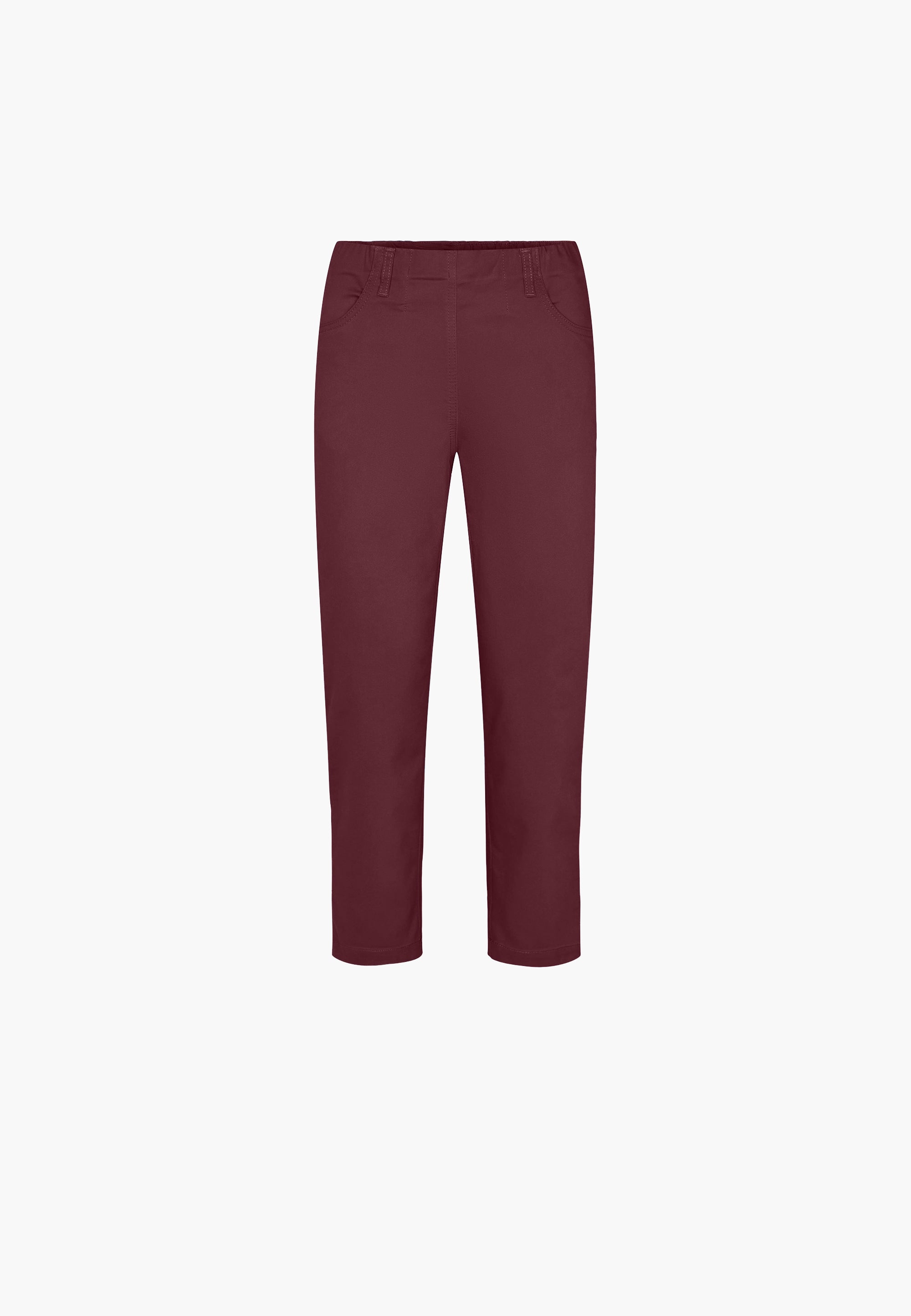 LAURIE Patricia Pure Regular Crop Trousers REGULAR 66000 Zinfandel