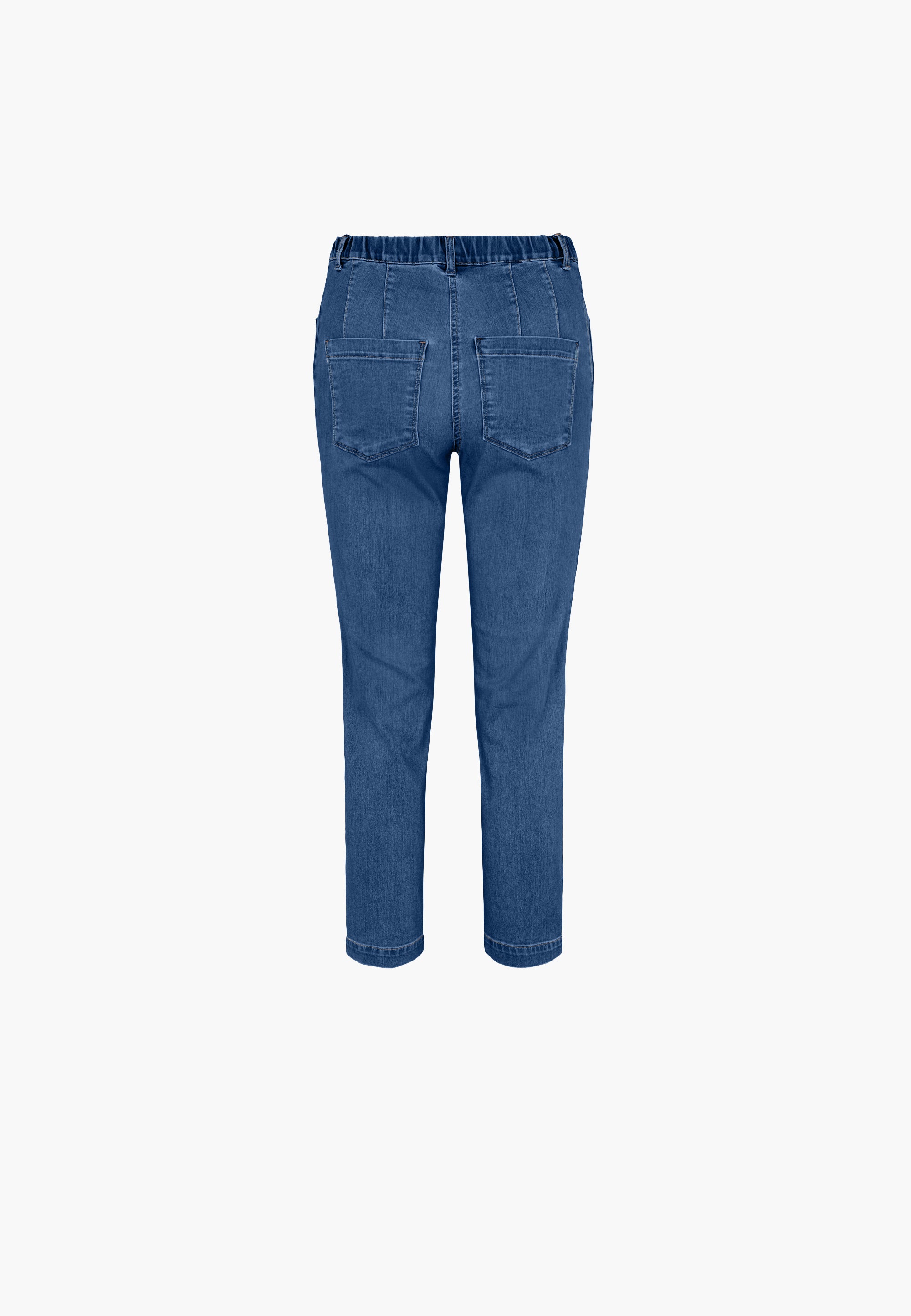 LAURIE Patricia Pure Regular Crop Trousers REGULAR 49401 Blue Denim