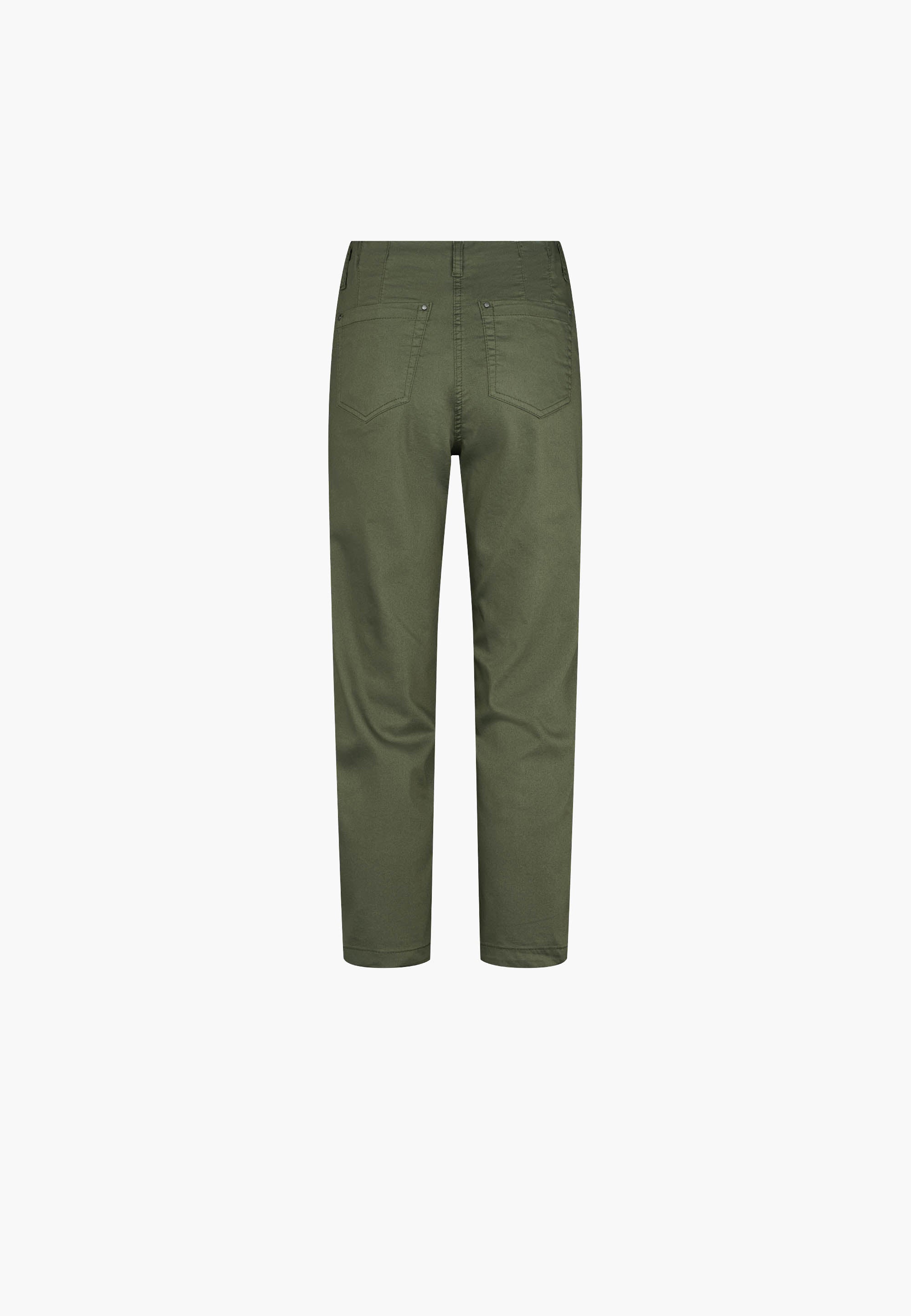 LAURIE Piper Pure Regular Crop Trousers REGULAR 56000 Evergreen