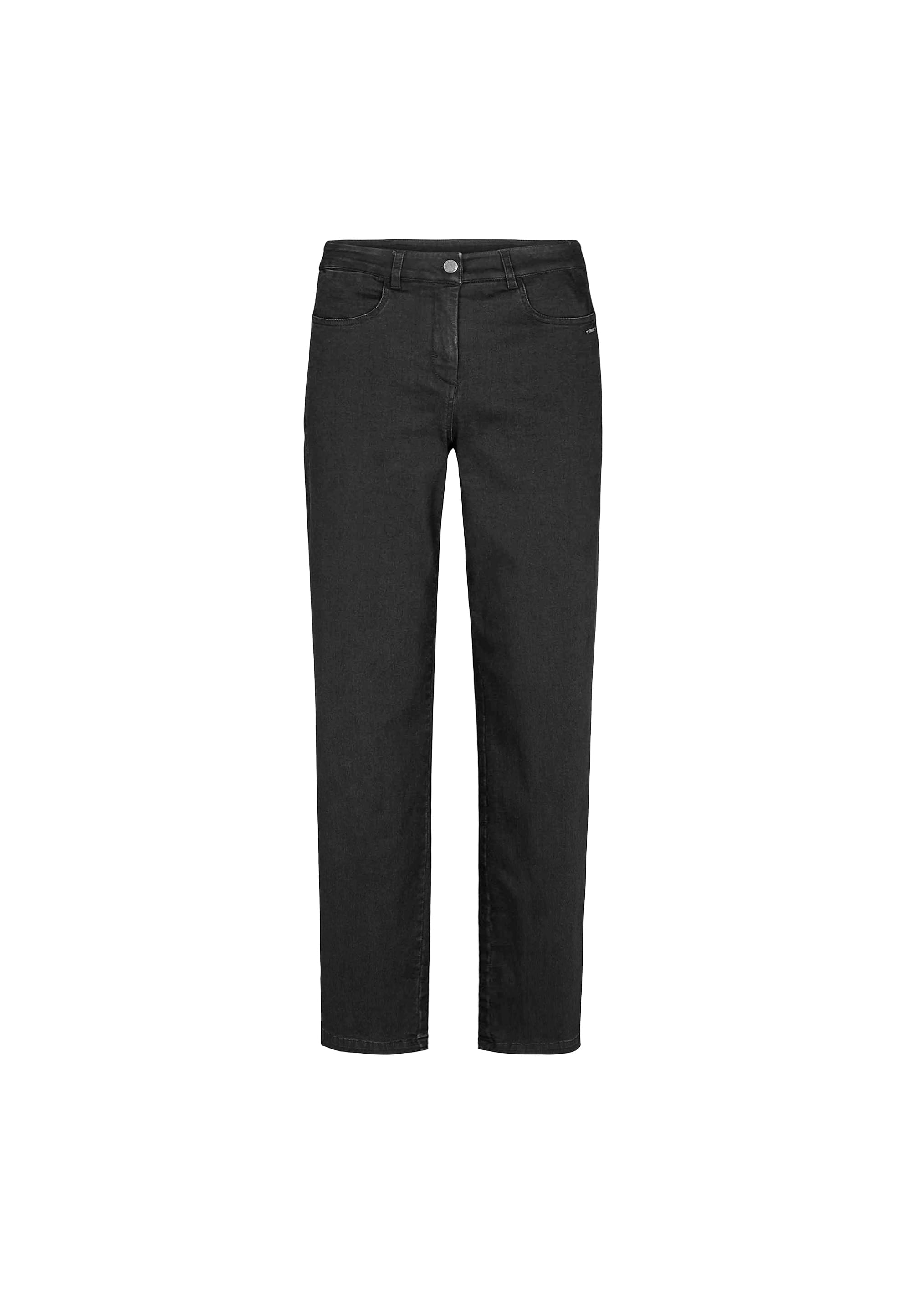 LAURIE  Serene 5-pocket Regular - Medium Length Trousers REGULAR 99000 Black