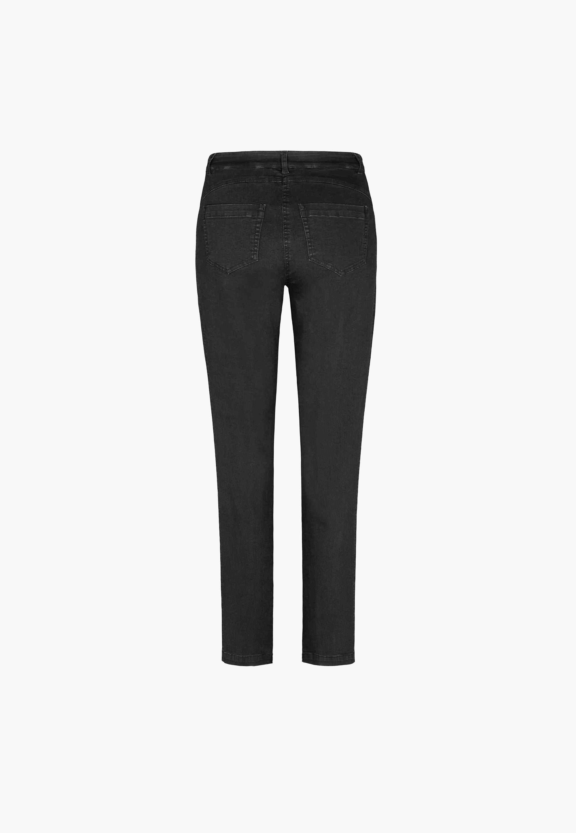 LAURIE  Serene 5-pocket Slim - Medium Length Trousers SLIM 99000 Black