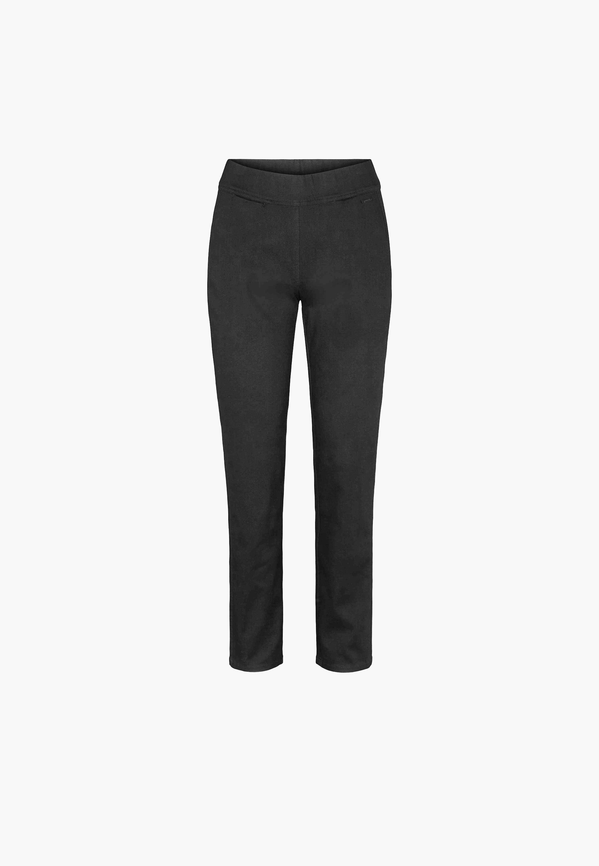 LAURIE  Serene Slim - Short Length Trousers SLIM 99000 Black